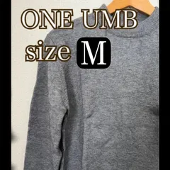 【新品未使用】♦️ONEUMB ニットセーター ダークグレーMsize♦️