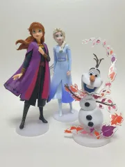 Disney(ディズニー) アナと雪の女王 エルザ アナ OLAF フィギュア セット
