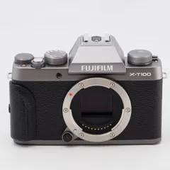 美品 FUJI FILM X−T100 DARKSILVER 本体のみ