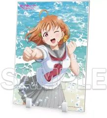 【中古】アクリルスタンド・アクリルパネル Aqours 高海千歌 アクリルスタンド 「ラブライブ!サンシャイン!!」