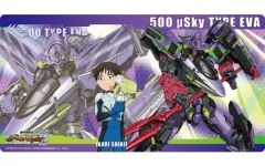 【中古】卓上マット Z500TYPEEVA＆500ミュースカイTYPEEVA/碇シンジ キャラクター万能ラバーマットスリム 「新幹線変形ロボ シンカリオンシリーズ」