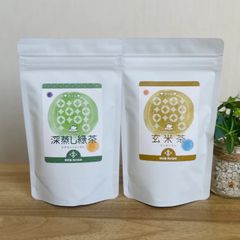 深蒸し緑茶＆玄米茶