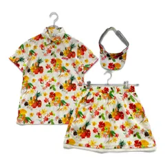 中古 レディース アディダス adidas コーディネートセット S 春夏 コースデビュー 初ラウンド リバーシブル ≪訳あり上下サイズ違い≫