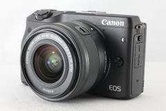 キヤノン Canon EOS M3 EF-M 15-45 IS STM レンズキット ブラック◇47583