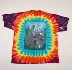 常田大希　着用　alice in wonderland　Tシャツ　タイダイ