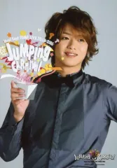 【中古】生写真(ジャニーズ) Hey! Say! JUMP/高木雄也/上半身・衣装グレー・右手ビックリ箱「JUMPing CARnival」・目線右・背景グレー/「Hey! Say! JUMP LIVE TOUR 2015 JUMPing CARnival」オ