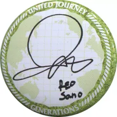 【中古】バッジ・ピンズ(男性) 佐野玲於(プリントサイン) 缶バッジ 「GENERATIONS LIVE TOUR 2018 “UNITED JOURNEY”」