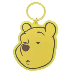 【メール便】くまのプーさん キーリング 染色アクリルキーホルダー ファニーフェイスフレンズ ディズニー マリモクラフト プレゼント キャラクター グッズ 