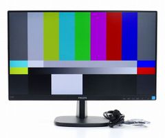 【良品】PHILIPS 243V7Q 23.8インチ非光沢IPSパネル フルHD 1920x1080ドット HDMI/DisplayPort/アナログRGB入力 中古
