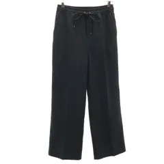 green label relaxing グリーンレーベルリラクシング イージー ワイドパンツ 40 チャコール ユナイテッドアローズ レディース 古着