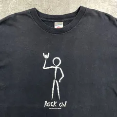 00年代 ROCK ON プリントTシャツ メンズXL 