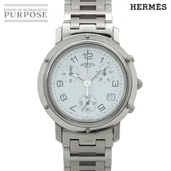 ✨HERMES✨エルメス✨クリッパー✨ダイバー✨クロノグラフ✨シルバー✨腕時計✨ HERMES 美品 エルメス クリッパーダイバー クロノグラフ