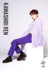 【中古】ポストカード 川尻蓮 書き下ろしメッセージ入りポストカード第2弾 「JO1×TOWER RECORDS CAFE (2021年8月)」 注文特典