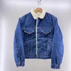 【中古】LEVI'S 80s USA製 70608 デニムボアジャケット サイズ42R リーバイス[24]