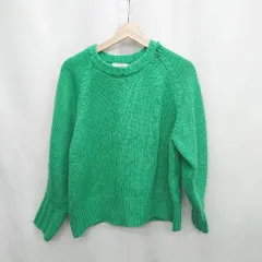 ◇ ⊇ FREAK'S STORE フリークスストア ニット 長袖 セーター サイズF グリーン レディース E  【1502180042317】