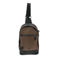 ◆未使用品◆COACH コーチ グラハム・ボティバッグ ショルダーバッグ F37598 メンズ ブラウン×ブラック ウエストバッグ Q84724NSQのサムネイル