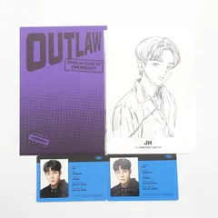 ATEEZ ジョンホ THE WORLD EP.1: MOVEMENT  THE WORLD EP.2 OUTLAW トレカ フォト パートナーカード JONGHO エイティーズ  アチズ