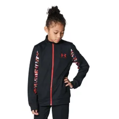 [アンダーアーマー] UA Boys Track Jacket [Black / / Red] [YXL]