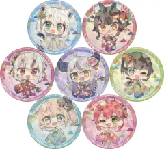【中古】バッジ・ピンズ 集合 ホログラム缶バッジセット 「バーチャルYouTuber ホロライブ ほろ～かる京都篇」 スタンプラリー8カ所周遊特典