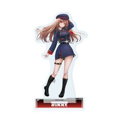 ラピ 駅員風衣装 アクリルスタンド 勝利の女神:NIKKE 01 ラピ 駅員風衣装Ver.(描き起こしイラスト)