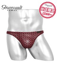 新品 未使用 graphic heart メンズ Tバック 別注カラー 517308【メール便】 ブラウンピンク