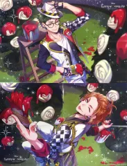 【中古】ポスター B3ポスターセット(二つ折) トレイ・クローバー＆ケイト・ダイヤモンド 「ディズニーツイステッドワンダーランド」 Gファンタジー 2022年11月号 付録