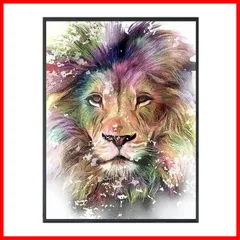 2023年最新】ライオン絵画の人気アイテム - メルカリ