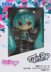 【中古】フィギュア 初音ミク(ノーマルカラー) 「キャラクター・ボーカル・シリーズ 01 初音ミク」 Tip’n’Pop プレミアムフィギュア“初音ミク”