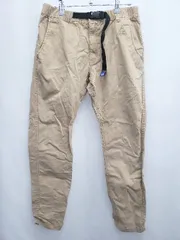 ◇ Θ GERRY ジェリー ウエストゴム コットン アウトドア パンツ サイズL ベージュ メンズ E  【1505290028417】