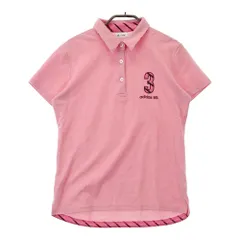 サイズ：L ADIDAS GOLF アディダスゴルフ N67782 半袖 ポロシャツ  ピンク系 [240101289960]# ゴルフウェア レディース ストスト