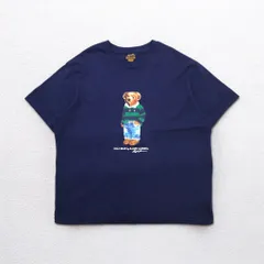 POLO RALPH LAUREN ポロベア Tシャツ 2XL ネイビー コットン POLO BEAR ビッグサイズ