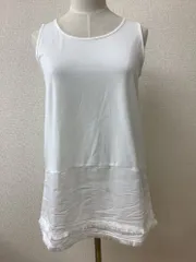 ロートレ・アモン　タグ付き未使用 白タンクトップ 定価8900円