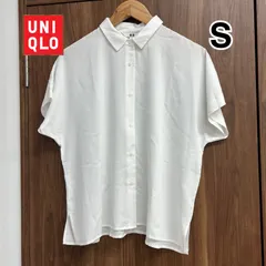 UNIQLOレディース　レーヨンブラウス（半袖）Ｓ