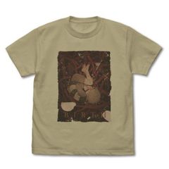 [신품·공식] 키타로 탄생 게게게의 수수께끼 M사이즈 키타로 탄생 풀 컬러 T셔츠/SAND KHAKI 공식 상품 colleize