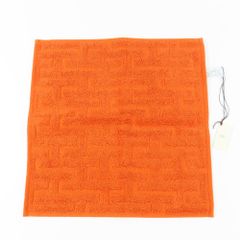 100944 HERMES エルメス ステアーズ タグ付 ハンドタオル ハンカチ タオル