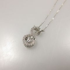 ②Swarovski クリスタルネックレス スワンチャーム付き - メルカリ