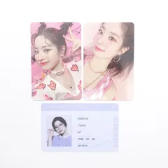 TWICE ダヒョン formula of love  IDトレカ カード フォト 3枚セット トゥワイス DAHYUN