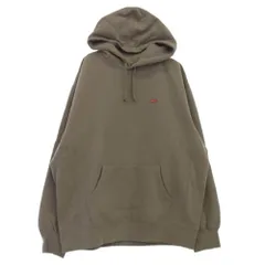 3024M【人気モデル】シュプリーム☆スモールボックスロゴ パーカー ブラウン 3024M【人気モデル】シュプリーム☆スモールボックスロゴ