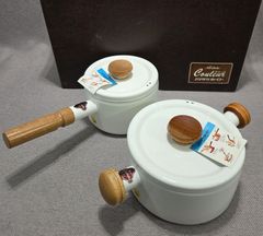 未使用 copper ware あかがね 銅製シリーズ 銅鍋 両手 片手☆K66
