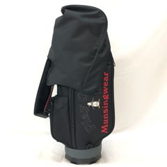 【開封未使用品】 Munsingwear マンシングウェア バイカラーリングキャディバッグ MG5SCB04M ブラック K12948 /Y 250809 01176wa◇109
