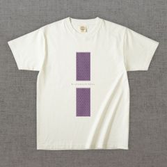 和柄Tシャツ　毘沙門亀甲 -彩・角-