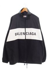 美品】バレンシアガ ナイロン×デニム トラックジャケット オーバー