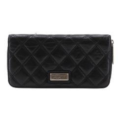 【CHANEL】シャネル パリニューヨークライン マトラッセ ラムスキン 黒 レディース 長財布 CHANEL】シャネル パリニューヨークライン マトラッセ ラムスキン 黒