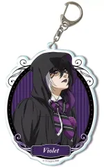【中古】キーホルダー デザイン06(グレゴリー・バイオレット) ビッグアクリルキーホルダー 「黒執事 -寄宿学校編-」