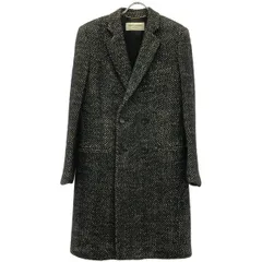 SAINT LAURENT PARIS サンローラン パリ 19AW ツイードダブルチェスターコート 582602 グレー 36のサムネイル