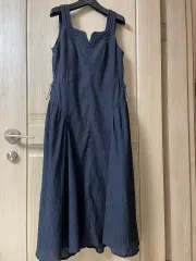 DEWL ビスチェ ワンピース ネイビー 55