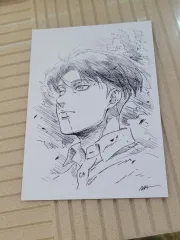 進撃の巨人 劇場版 日本 特典 リヴァイ ポストカード