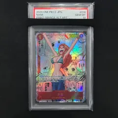 BGS9.5 金ラベル ワンピースカード ナミ レア パラレル PSA10相当