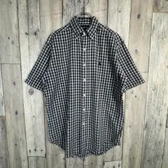 Ralph Lauren ラルフローレン シアサッカー 半袖 チェック シャツ