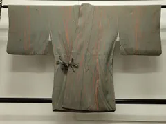 平和屋着物＃道中着　総絞り　杢目絞り　正絹　逸品　CAAW4828dy